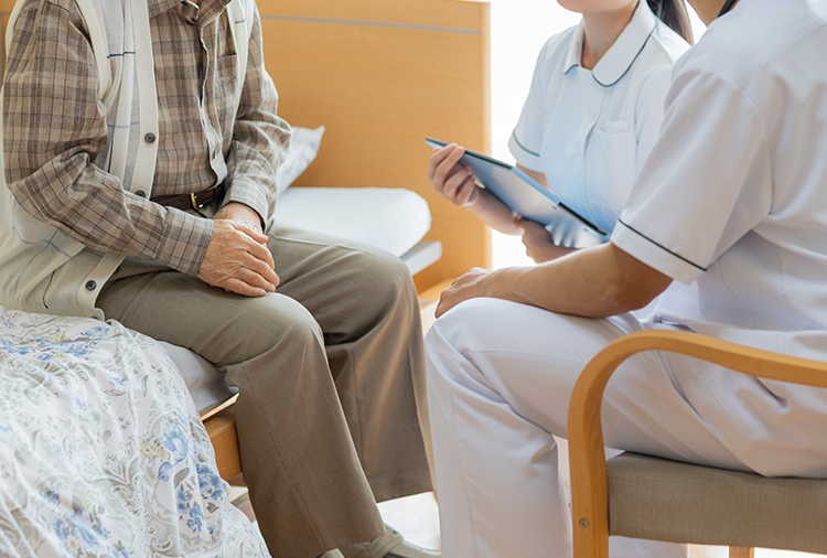 医療を継続しながら、“穏やかに生活すること”のお手伝い